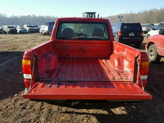1FTYR10C2XTA24592 - 1999 FORD RANGER RED photo 6