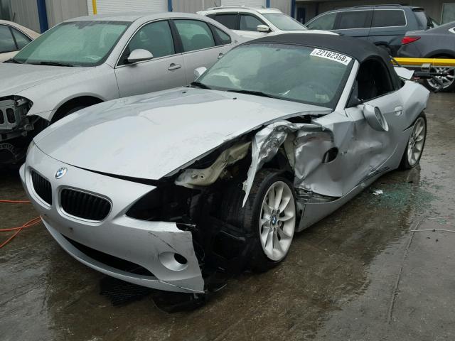 4USBT33483LR62494 - 2003 BMW Z4 2.5 SILVER photo 9