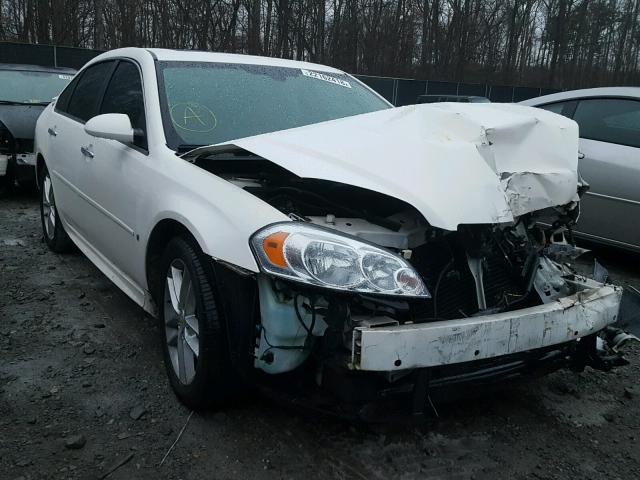 2G1WU57M191212811 - 2009 CHEVROLET IMPALA LTZ WHITE photo 1