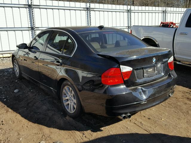 WBAVB13516KR62797 - 2006 BMW 325 I BLACK photo 3