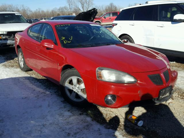 2G2WP552981125046 - 2008 PONTIAC GRAND PRIX RED photo 1