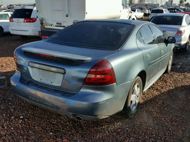 2G2WP552461232941 - 2006 PONTIAC GRAND PRIX GREEN photo 4