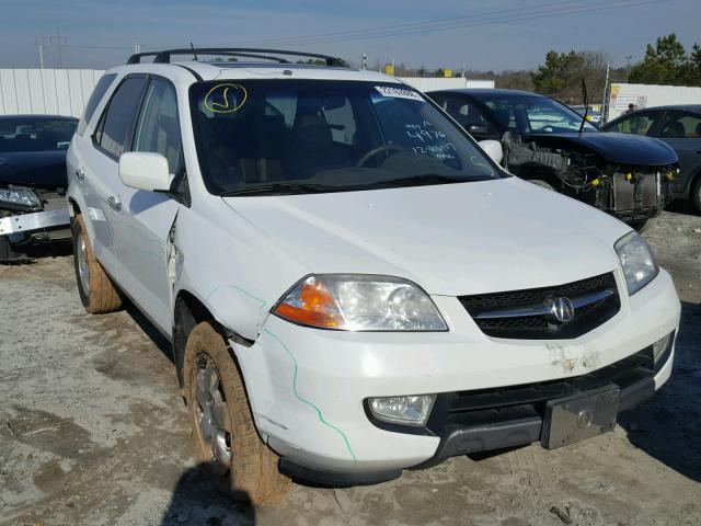 2HNYD18243H535409 - 2003 ACURA MDX WHITE photo 1