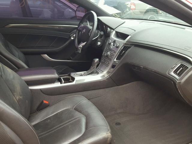 1G6DK1EDXB0163578 - 2011 CADILLAC CTS PERFOR BURGUNDY photo 5