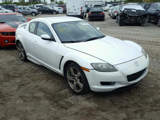 JM1FE17N450157105 - 2005 MAZDA RX8 WHITE photo 1