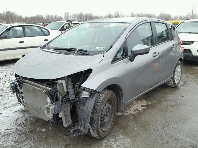 3N1CE2CP4FL390683 - 2015 NISSAN VERSA NOTE GRAY photo 2