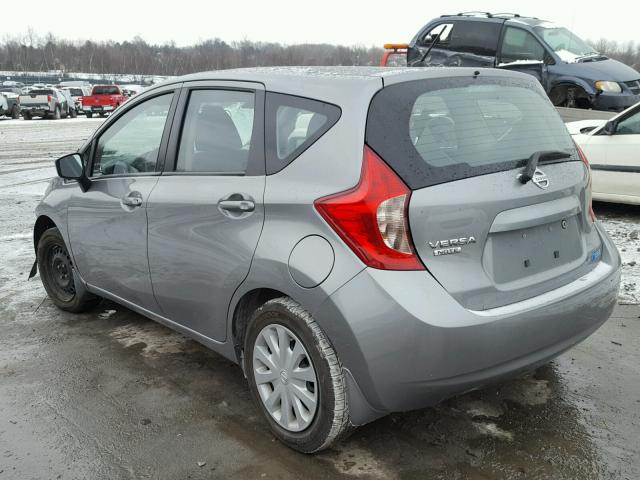 3N1CE2CP4FL390683 - 2015 NISSAN VERSA NOTE GRAY photo 3