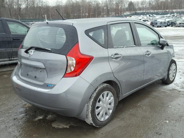 3N1CE2CP4FL390683 - 2015 NISSAN VERSA NOTE GRAY photo 4