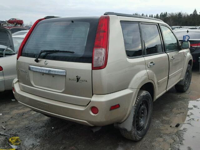 JN8BT08V96W213975 - 2006 NISSAN X-TRAIL XE BEIGE photo 4