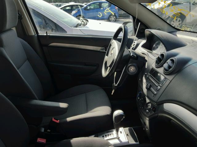 KL1TD5DE6BB243881 - 2011 CHEVROLET AVEO LS 金色 照片 5