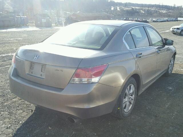 1HGCP2F43AA067753 - 2010 HONDA ACCORD LXP BROWN photo 4