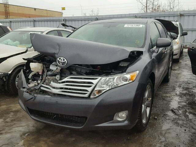 4T3BK11A29U011252 - 2009 TOYOTA VENZA BASE GRAY photo 2