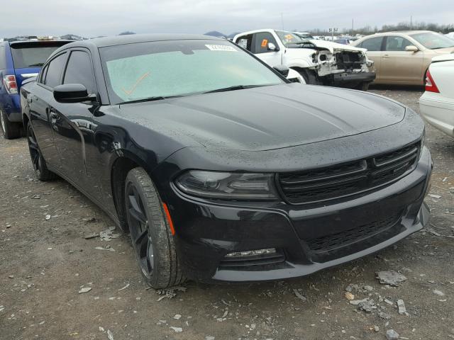 2C3CDXHG1GH242527 - 2016 DODGE CHARGER SX BLACK photo 1