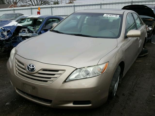 4T1BE46K59U801664 - 2009 TOYOTA CAMRY BASE BEIGE photo 2