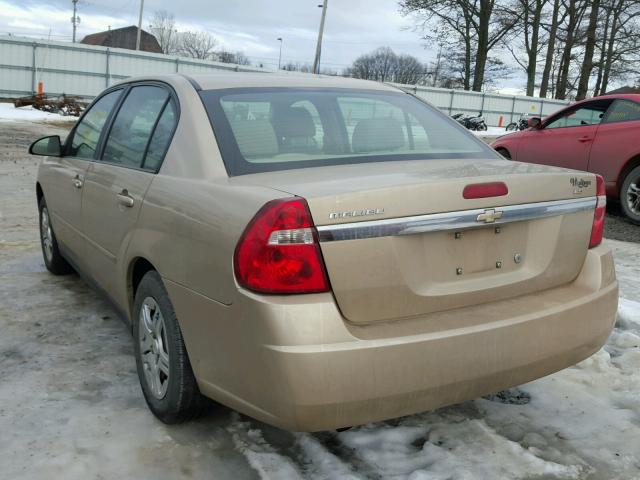 1G1ZS58F47F228140 - 2007 CHEVROLET MALIBU LS 金色 照片 3