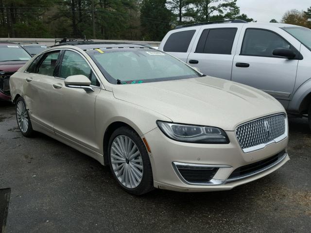 3LN6L5E94HR622081 - 2017 LINCOLN MKZ RESERV GOLD photo 1