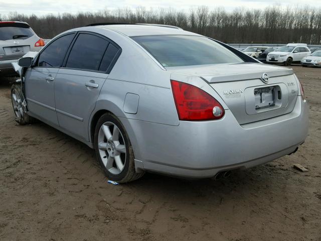 1N4BA41E56C865227 - 2006 NISSAN MAXIMA SE SILVER photo 3