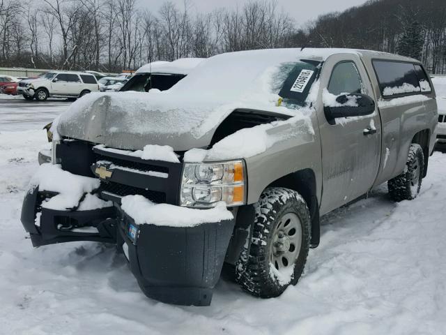 1GCEK14C37Z527112 - 2007 CHEVROLET SILVERADO SILVER photo 2