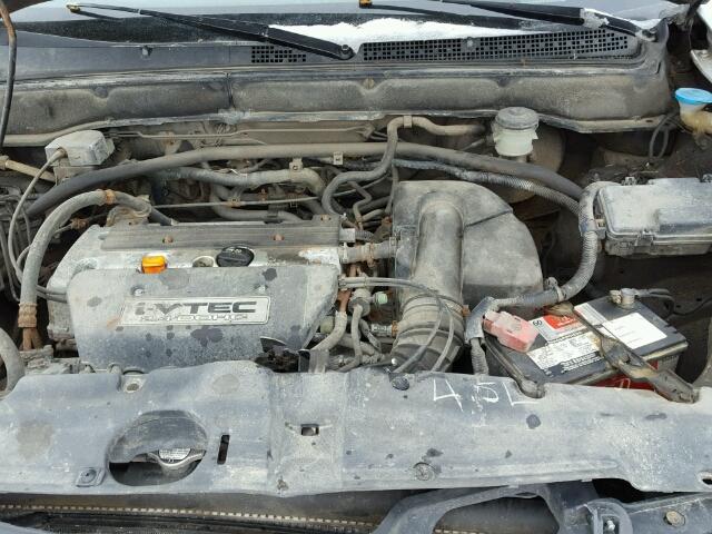 JHLRD78494C804817 - 2004 HONDA CR-V LX SILVER photo 7