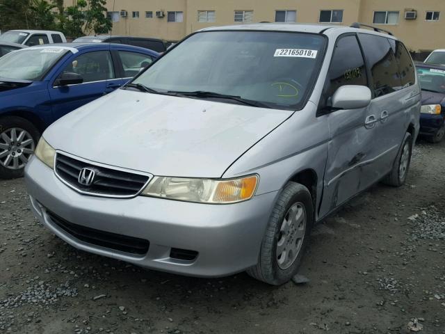 5FNRL18643B067980 - 2003 HONDA ODYSSEY EX SILVER photo 2