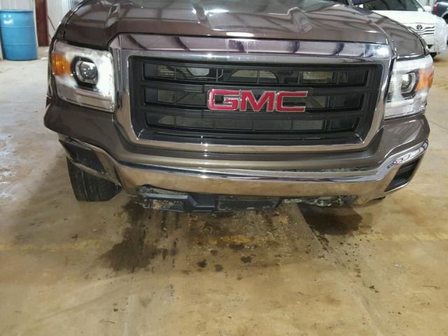 1GTN1TEH8EZ254934 - 2014 GMC SIERRA C15 GRAY photo 9