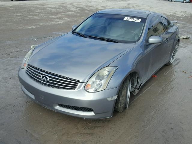 JNKCV54E95M406052 - 2005 INFINITI G35 GRAY photo 2