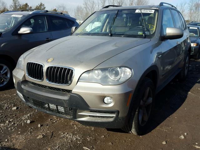 5UXFE43528L009317 - 2008 BMW X5 3.0I BEIGE photo 2