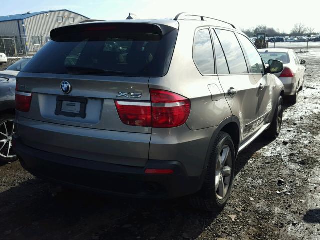 5UXFE43528L009317 - 2008 BMW X5 3.0I BEIGE photo 4