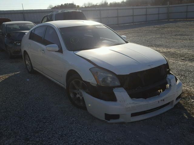 1N4BA41E68C814662 - 2008 NISSAN MAXIMA SE WHITE photo 1