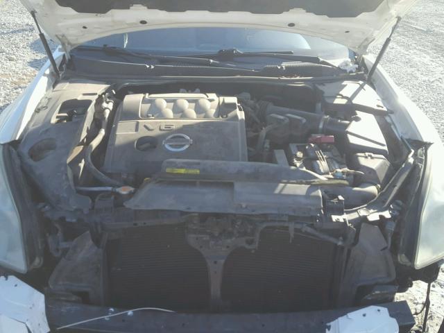 1N4BA41E68C814662 - 2008 NISSAN MAXIMA SE WHITE photo 7