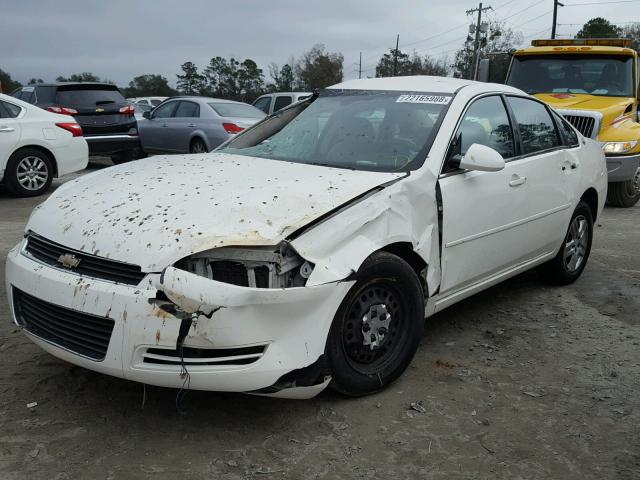 2G1WB58N689118341 - 2008 CHEVROLET IMPALA LS WHITE photo 2