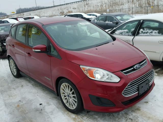 1FADP5AU5FL101897 - 2015 FORD C-MAX SE RED photo 1