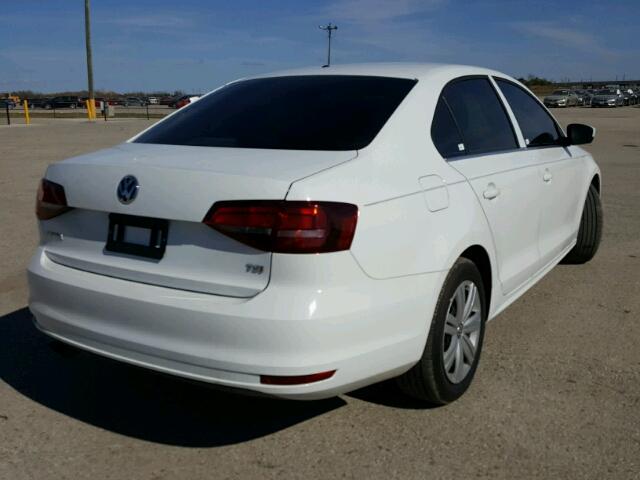 3VW2B7AJ0HM400200 - 2017 VOLKSWAGEN JETTA S 白色 照片 4