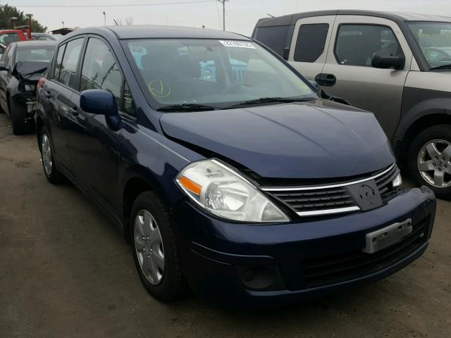 3N1BC13E57L386959 - 2007 NISSAN VERSA S BLUE photo 1