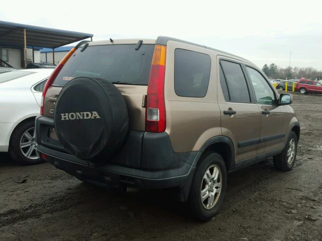 JHLRD78873C023991 - 2003 HONDA CR-V EX BROWN photo 4