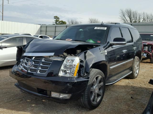 1GYFK63887R250241 - 2007 CADILLAC ESCALADE L BLACK photo 2