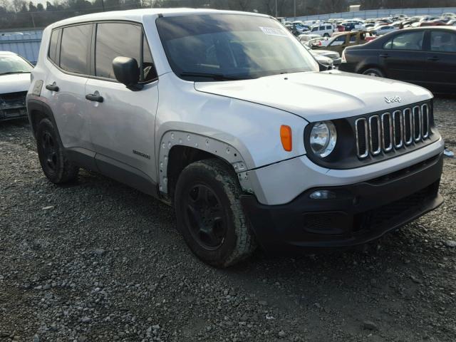 ZACCJAAT6FPB43157 - 2015 JEEP RENEGADE S SILVER photo 1