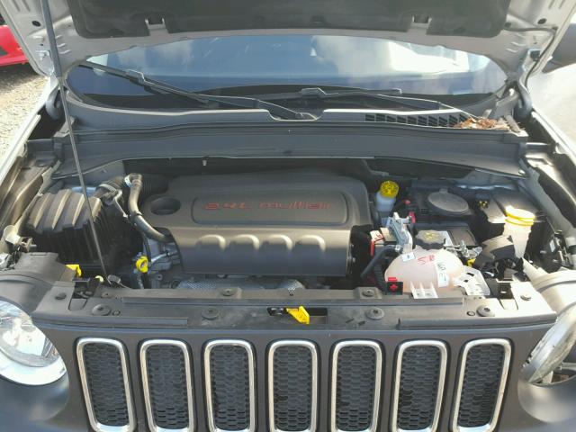 ZACCJAAT6FPB43157 - 2015 JEEP RENEGADE S SILVER photo 7