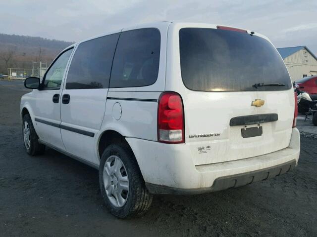 1GNDU23168D164077 - 2008 CHEVROLET UPLANDER L WHITE photo 3