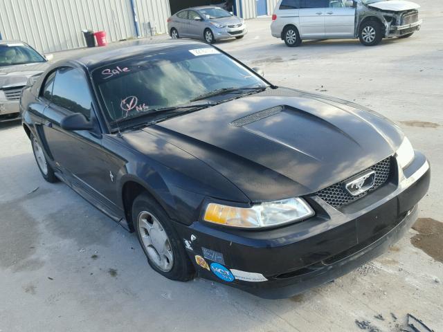 1FAFP4042YF168401 - 2000 FORD MUSTANG BLACK photo 1