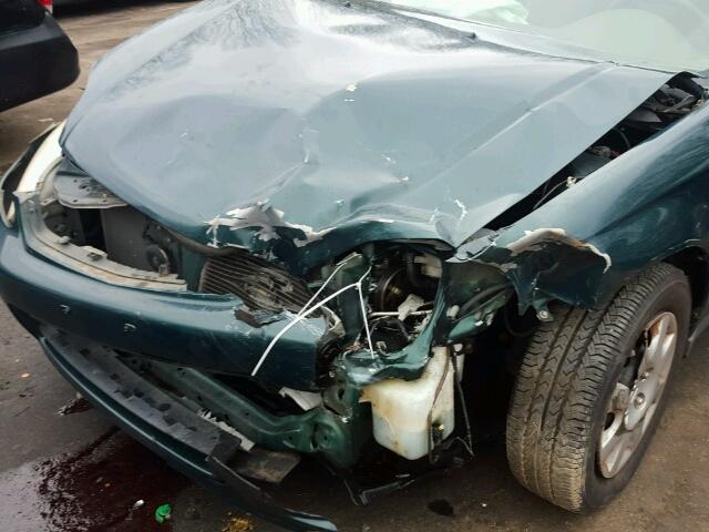 2HGEJ6616YH543318 - 2000 HONDA CIVIC BASE 绿色 照片 9