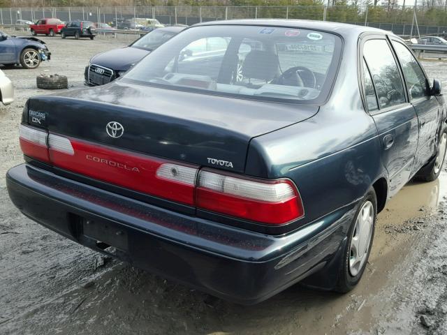 1NXBB02E4VZ607963 - 1997 TOYOTA COROLLA DX GREEN photo 4