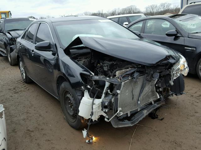 4T1BF1FK6DU249659 - 2013 TOYOTA CAMRY L BLACK photo 1