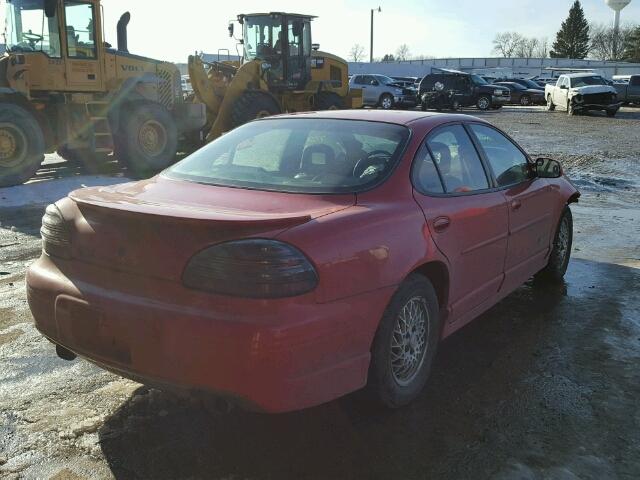 1G2WP5210VF349631 - 1997 PONTIAC GRAND PRIX Qırmızı foto 4