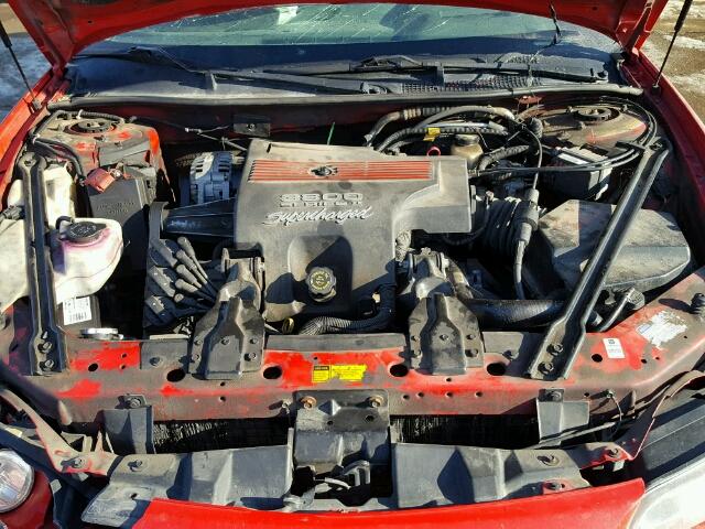 1G2WP5210VF349631 - 1997 PONTIAC GRAND PRIX Qırmızı foto 7