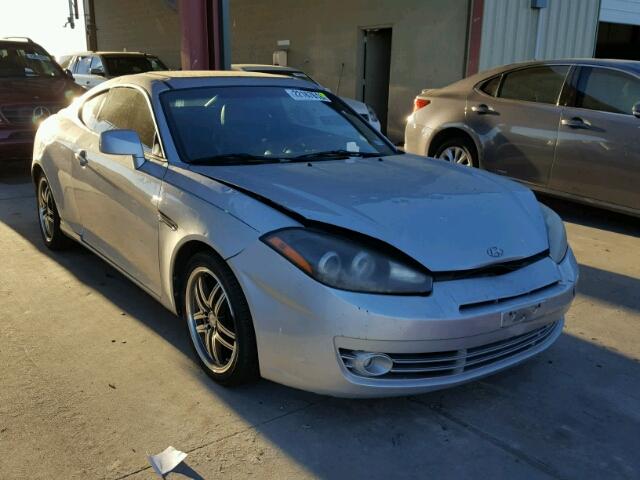 KMHHN66F77U250255 - 2007 HYUNDAI TIBURON GT SILVER photo 1