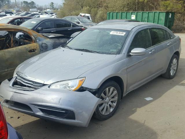 1C3CCBBB4DN762467 - 2013 CHRYSLER 200 TOURIN GRAY photo 2