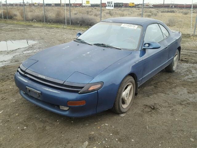 JT2ST87F8L0005811 - 1990 TOYOTA CELICA GT BLUE photo 2