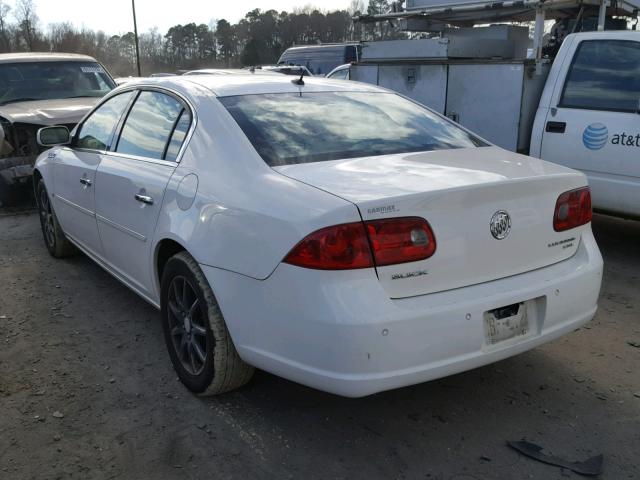 1G4HD57247U102735 - 2007 BUICK LUCERNE CX WHITE photo 3