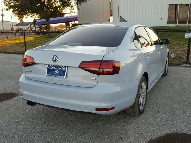 3VW167AJ5HM341757 - 2017 VOLKSWAGEN JETTA S 银色 照片 4